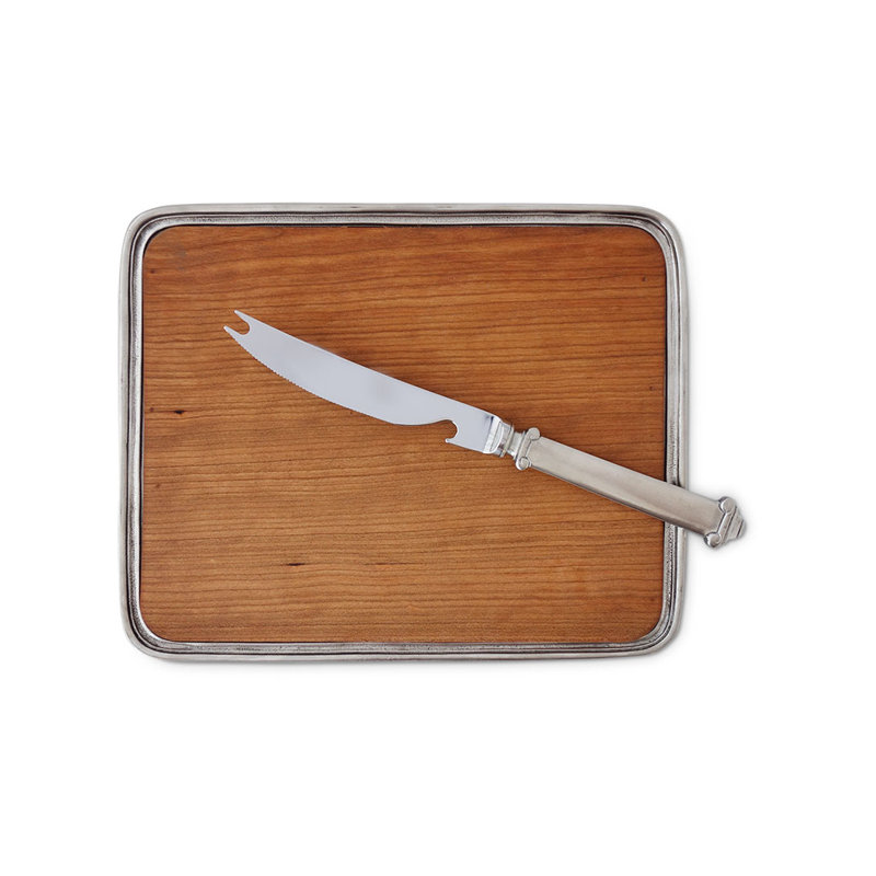 Bar Tray with Bar Knife Set