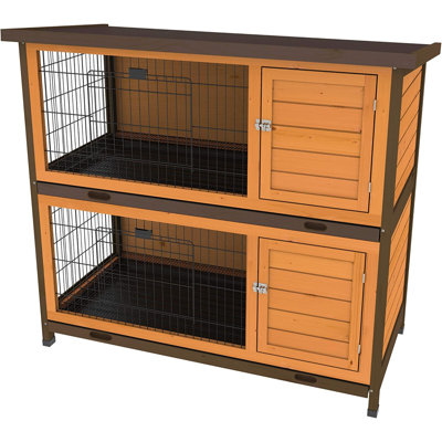 Cage à lapin Charitee Premium + Double Decker