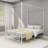 Tardun Metal Canopy Bed-591481702-591481701