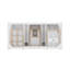 Bellshire 120" W Dual Vanity Set with 24" Make-Up Counter-459925805-459925806-459925842