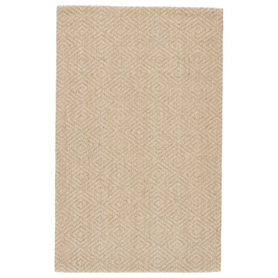 Naturals Tobago Brown/White Geometric Area Rug -  Jaipur Living, RUG149614