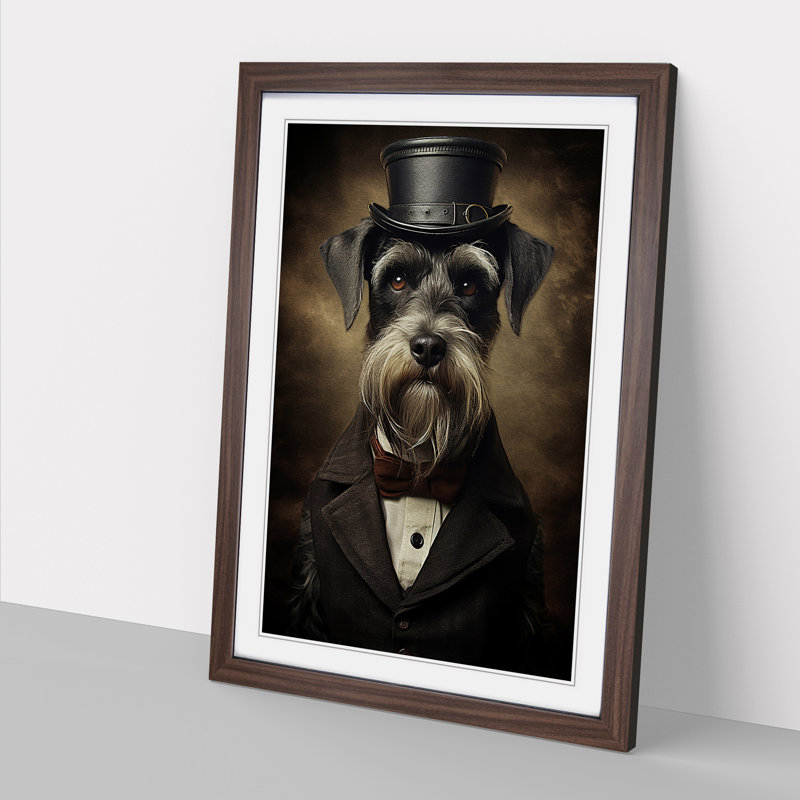Gothic Moustache, 64cm H x 46cm W x 2cm D, Walnut 
