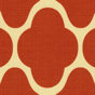 Patio Red Geometric