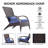 Jayleeana Wicker Outdoor Adirondack Chair-85120652