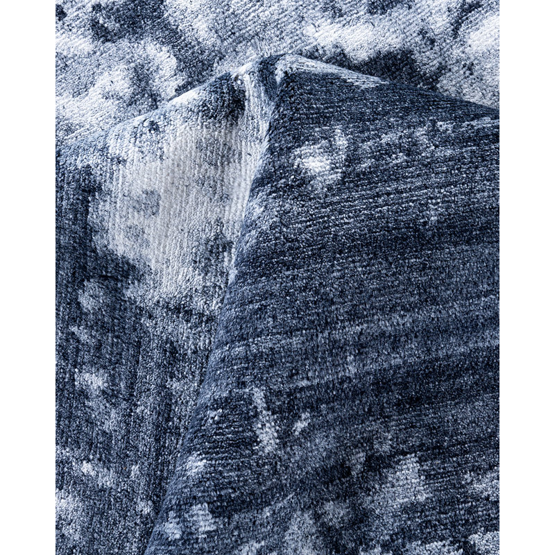 Overdyed One-of-a-Kind Rectangle 8'2" X 9'10" Hand Knotted Area Rug