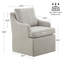 Upholstered Dining Chairs with Caster-799525147