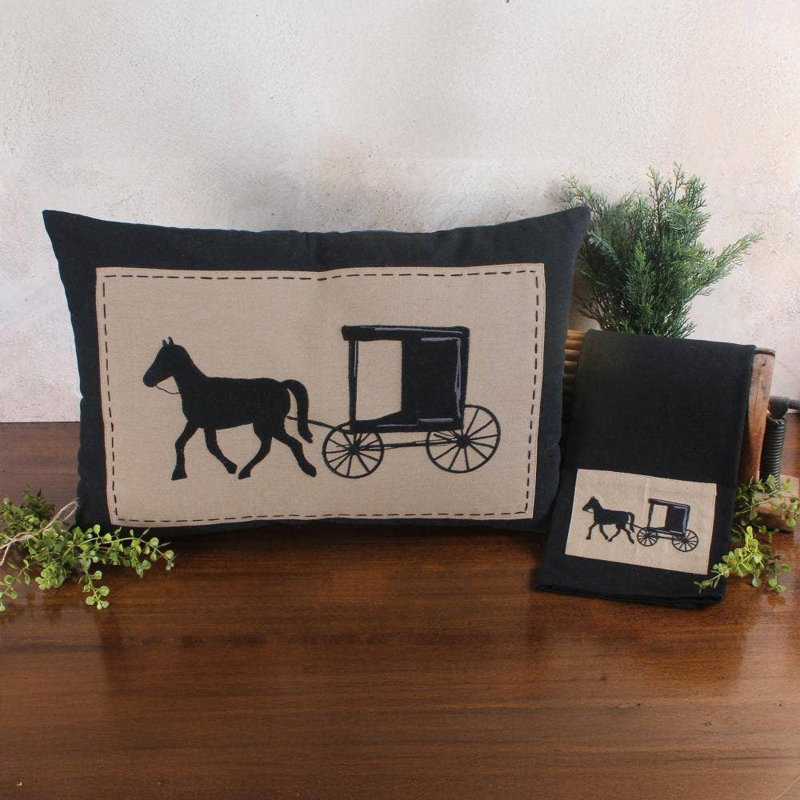 Horse & Buggy Towel