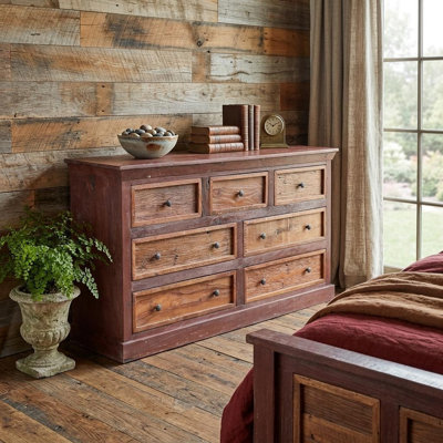 Commode double 64 tiroirs 64 po