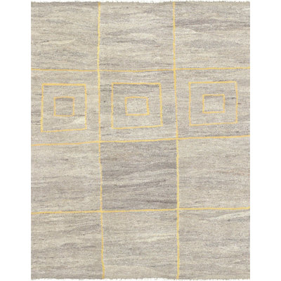 Square One-of-a-Kind 3'6" X 4'4" Area Rug