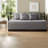 Reversible Rustic Bedding Sets, Grey Plaid Design, Twin Daybed Cover