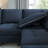 Shavera 7 - Piece Velvet Sectional Sofa Convertible Sleeper Sofa Bed Apartment Couch with Storage Ottomans-1123262785