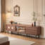 Nut-brown Solid Wood TV Stands-546265047
