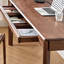 Bureau en bois de noyer noir de style américain-110429326