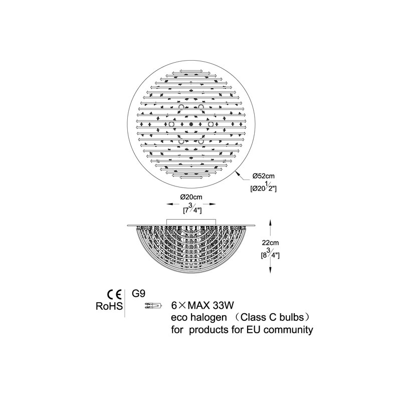 Clack Flush Mount