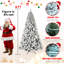 Arbre de Noël dépliant à mémoire de forme en PVC