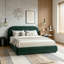 Lit moelleux en velours-129025324-129025326