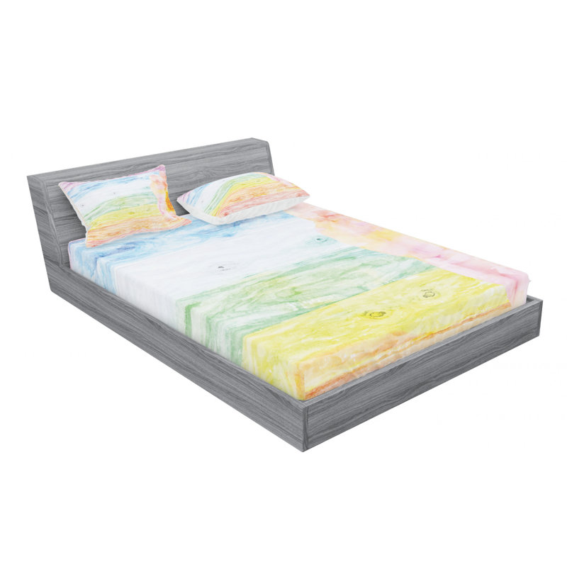 Microfiber Sheet Set, Full Sheet Set with Fitted Sheet