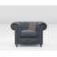 Melrose 115Cm Wide Tufted Genuine Leather Armchair-118216875-118216878