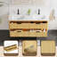 Meuble-lavabo mural avec lavabo et 4 tiroirs-1594421056