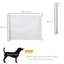 Wall Mounted Pet Gate With Door-504845748