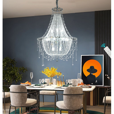 Lustre en cristal 24 po Sandee