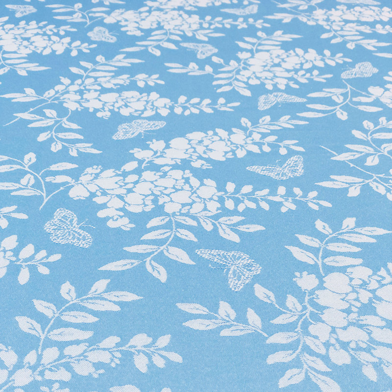 Grimsby Cotton Blend Tablecloth, Blue