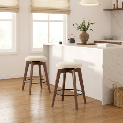 Y-C202 Swivel Bar Stool, Backless Counter Stool