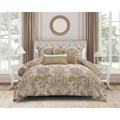 Ansonia 3pc King Comforter Set