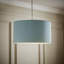 Blended Fabric Drum Lamp Shade ( Slip-On )-788043141-788043160