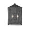 Grande applique murale en acier Cassell