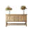 Vintage Carved Accent Cabinet 70.87'' Sideboard-101804558