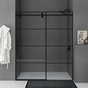 60 Inch Sliding Framed Shower Door