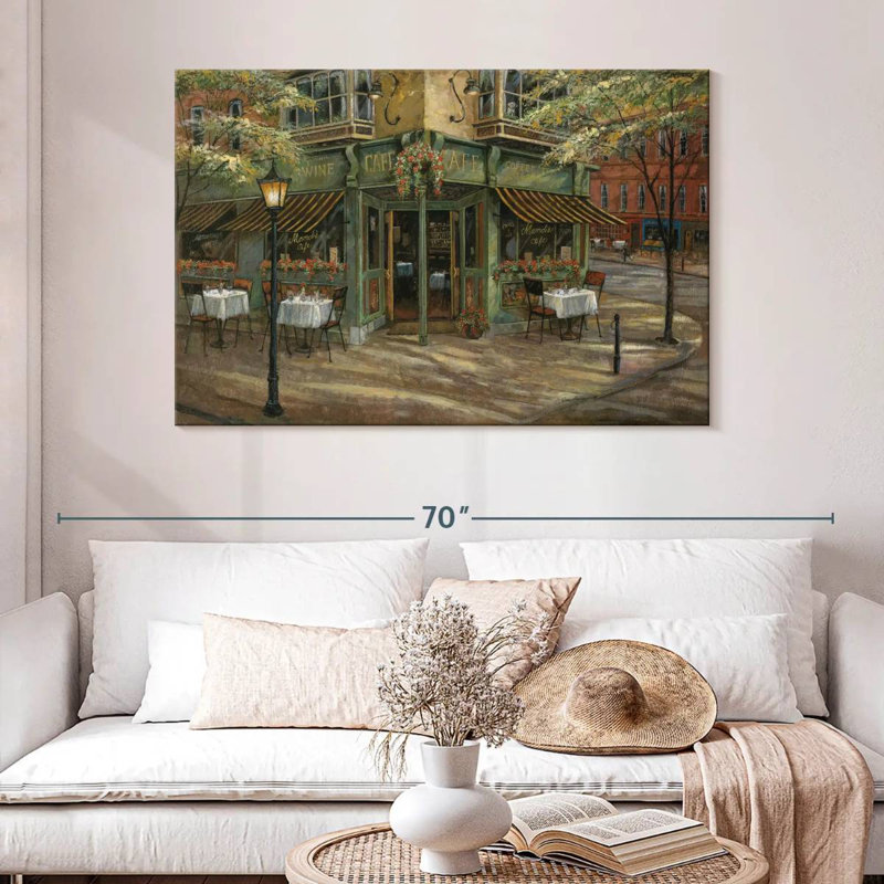 Lilie Mandi's Cafe, 32" H x 48" W