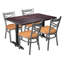 Ensemble de salle à manger 4 personnes l 30 po x P 48 po-467607155-467607183