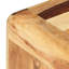 Carli Solid Wood Sled End Table