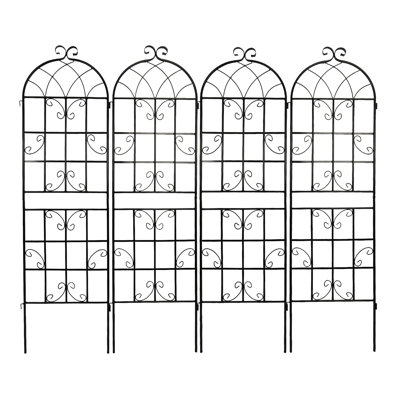 4 Pack Metal Garden Trellis