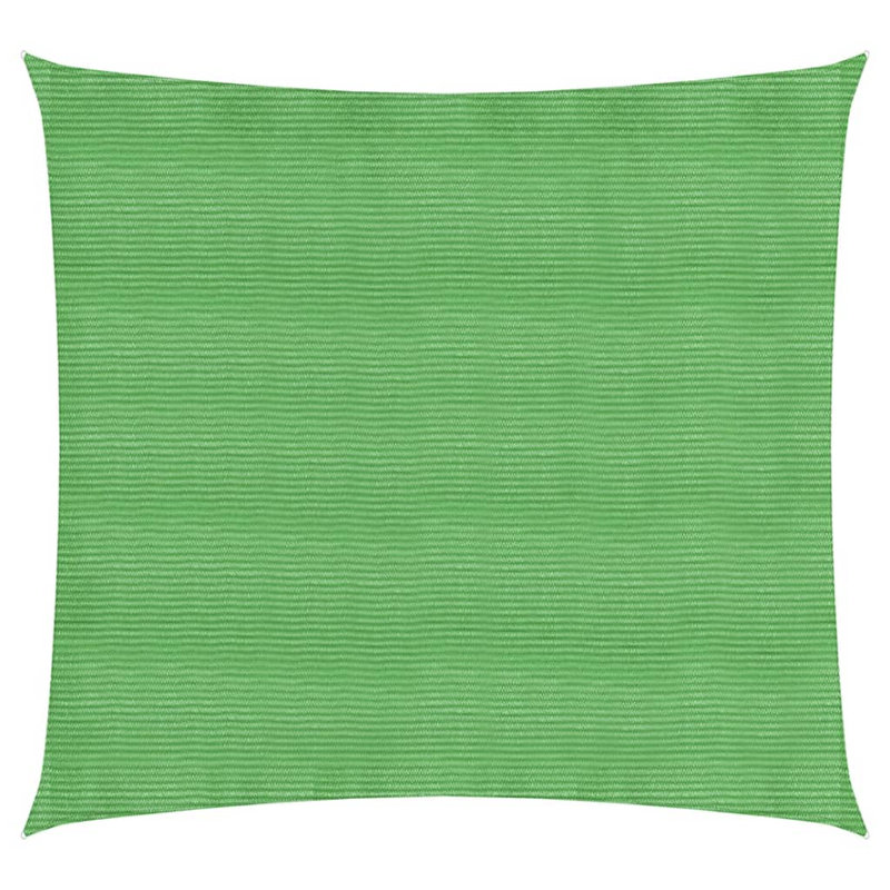 Ortley Sunshade Sail 160 g/m² HDPE, 450cm W x 450cm L, Light Green