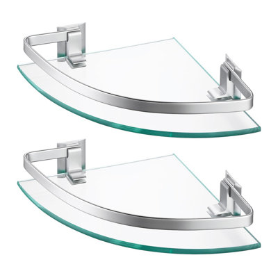 (Paquet de 2) Tablette de salle de bain