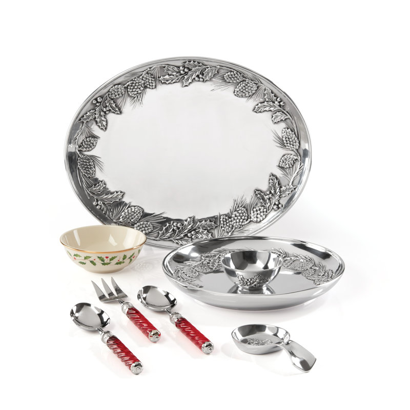 Holiday Jewel 3 Piece Serving Set