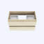 Base de meuble-lavabo mural simple 29 po Salt-88589088