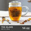 Verre à thé avec infuseur et couvercle