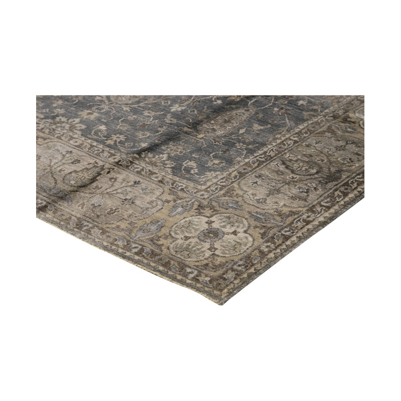 Neo Hand-Knotted BLUE / GOLD Area Rug