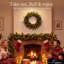  Artificial Christmas Wreath with Pine Cones