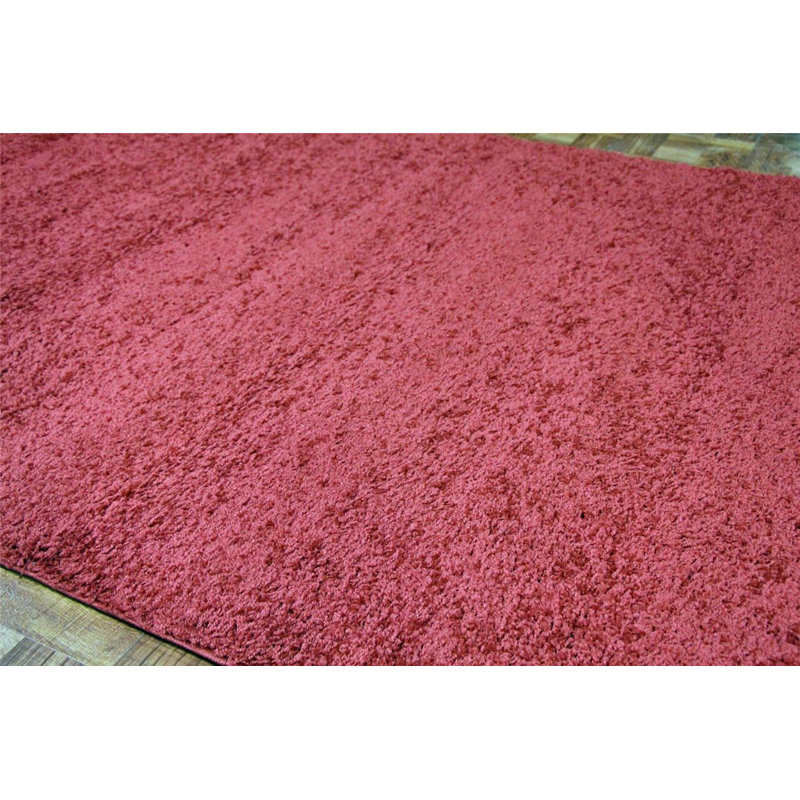 Tapis Shag modernes Bourgogne