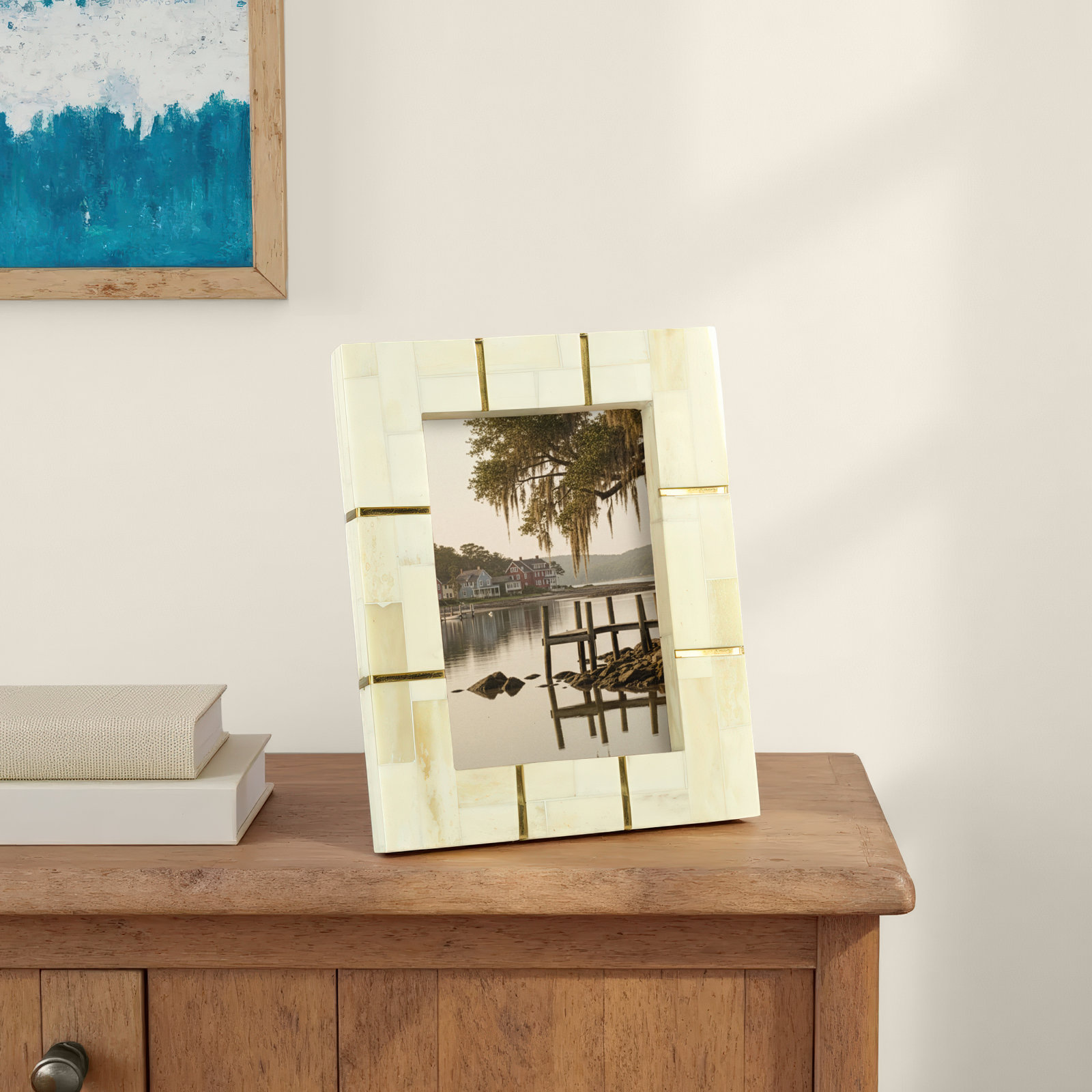 Leone Ivory Bone Matte Picture Frame