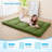 Japanese Futon Mattress,Floor Mattress Thicken Sleeping Mattress Foldable & Portable Roll Up Camping Mattress,Army Green-1462085925