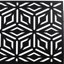 Écran d'intimité en métal H 76 po l noir. Améliorez-vous dans divers environnements. Cloison autoportante pour terrasse et balcon. Fabrication en acier. Polyvalent pour la zone d'alimentation des oiseaux de jardin. Facile à installer - Améliorez-121640226