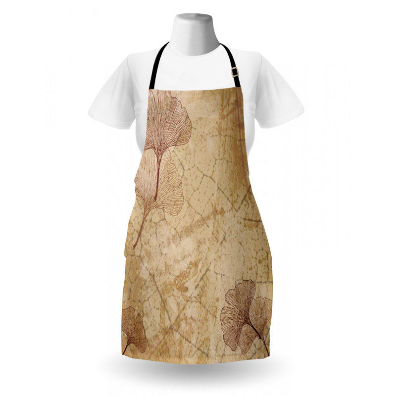 Tablier de feuilles ginkgo