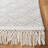 Broady Hand Loomed Nz Wool/Cotton Geometric Rug in Ivory-436337886