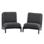 Fauteuils de chambre rembourrés à profil bas-120594242-120594238